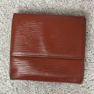 Louis Vuitton Brown Epi Portefeiulle Elise Wallet